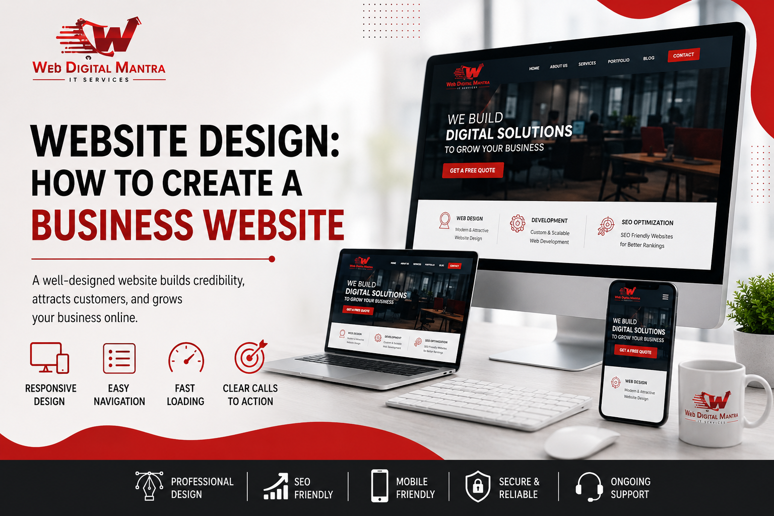 Website design